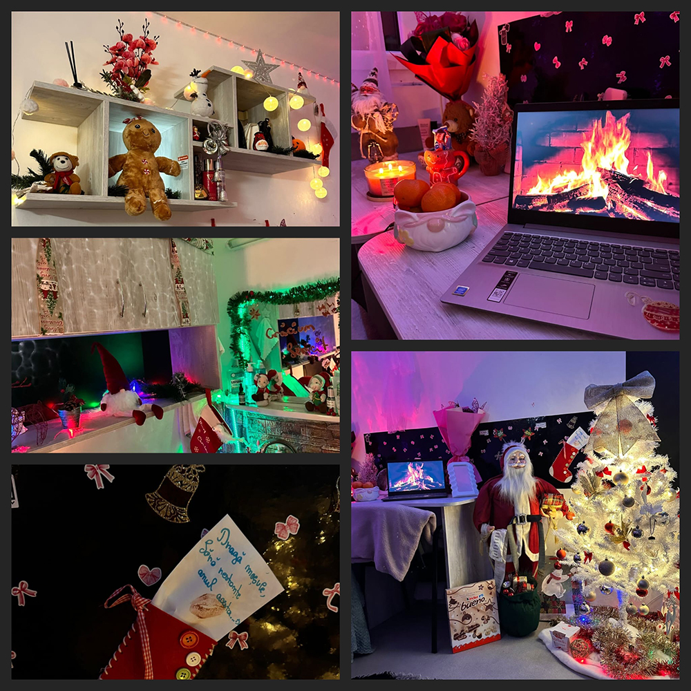 CAMERA UNDE S-AR CAZA MOȘ CRĂCIUN 6