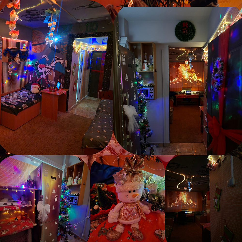 CAMERA UNDE S-AR CAZA MOȘ CRĂCIUN 8